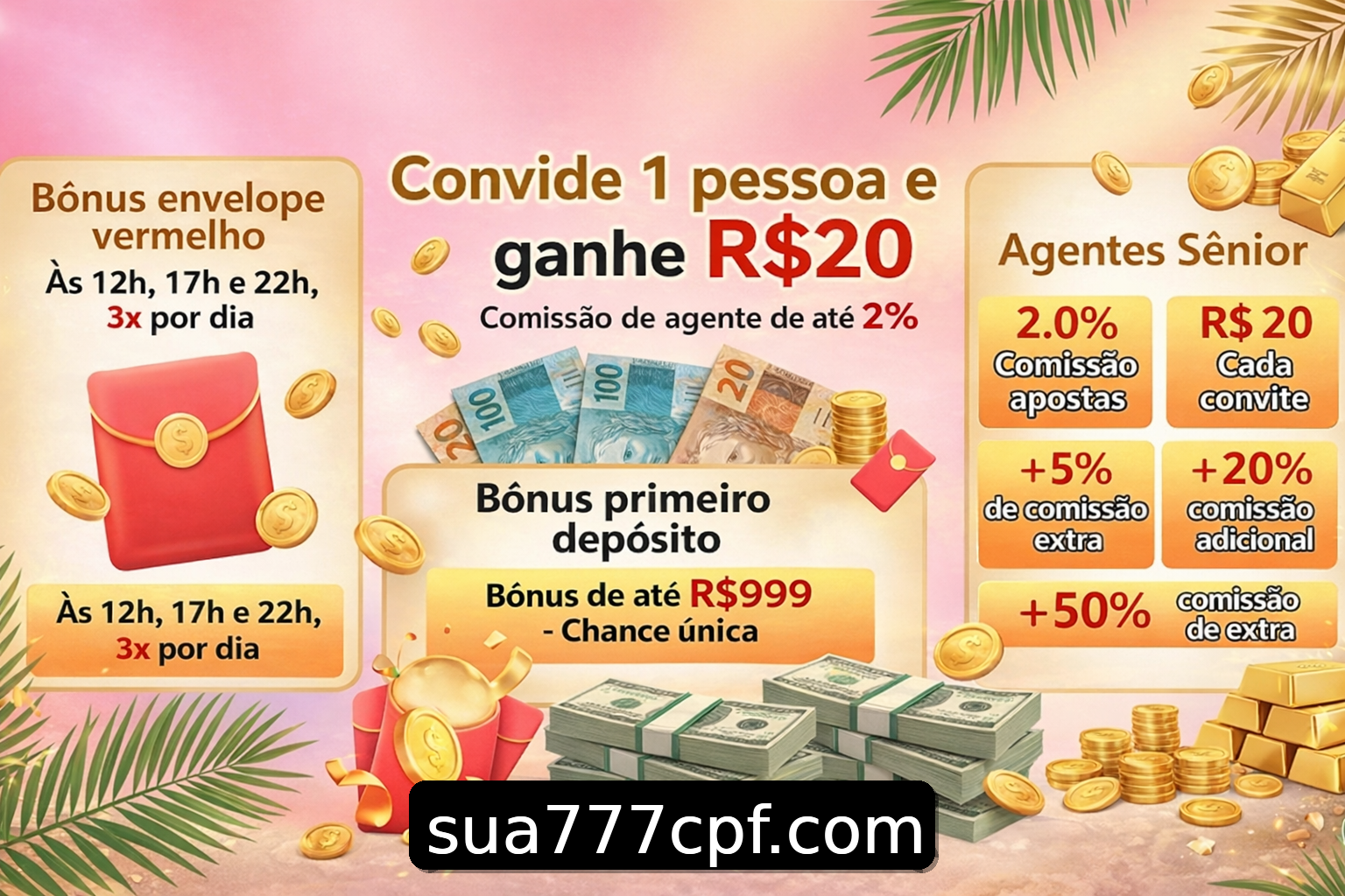 Banner do Bônus do Casino sua777